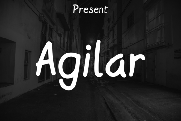 Agilar: The Modern Script Font That Elevates Campaign Design