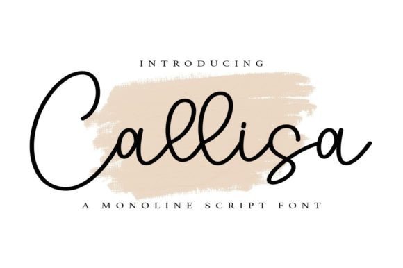 Callisa Font: A Balanced Script for Creative Branding