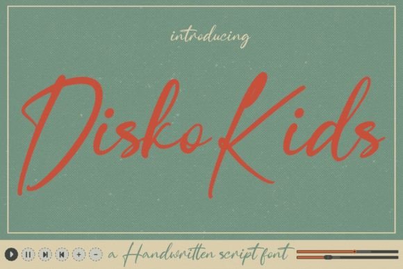 Disko Kids Font for Creative Branding and Design Projects