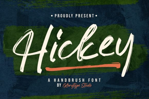 Hickey Font: A Handwritten Brush Script for Memorable Branding