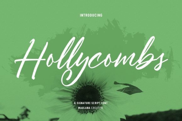 Hollycombs Font for Campaigns That Feel Personal