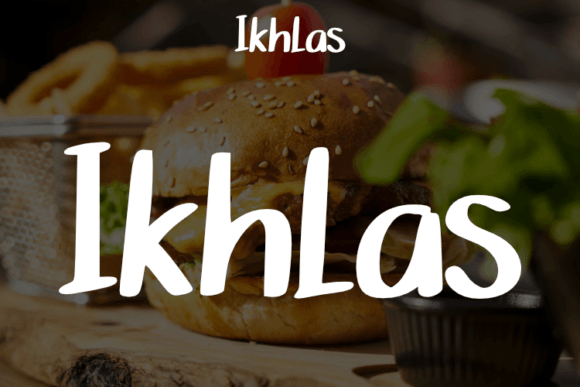 Ikhlas Font for Modern Branding and Visual Campaigns