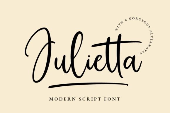 Julietta Font: A Modern Script for Digital Branding and Web Design
