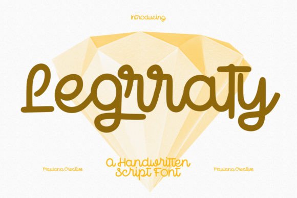Legrraty: A Retro Casual Script Font for Creative Branding