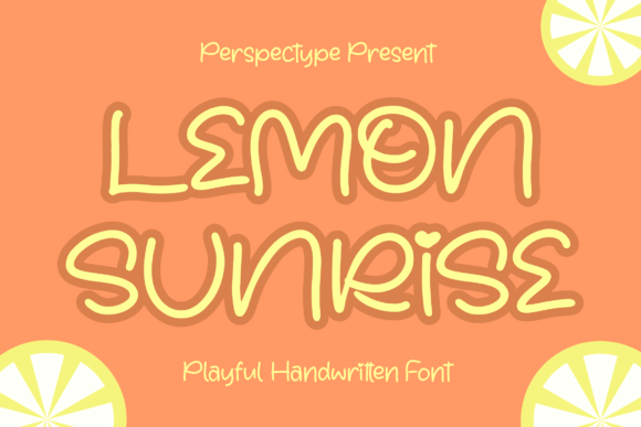 Lemon Sunrise Font: Boost Your Brand with Playful Script Typography