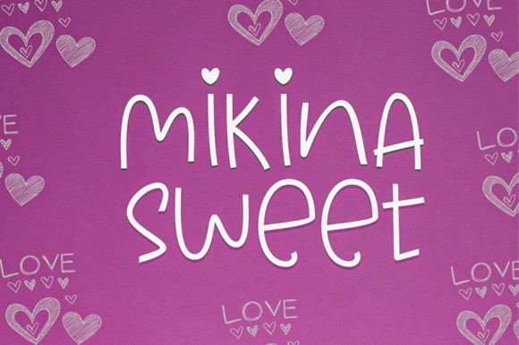 Mikina Sweet Font for a Polished Brand Look