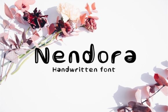 Nendora Font: A Handwritten Script for Editorial Elegance