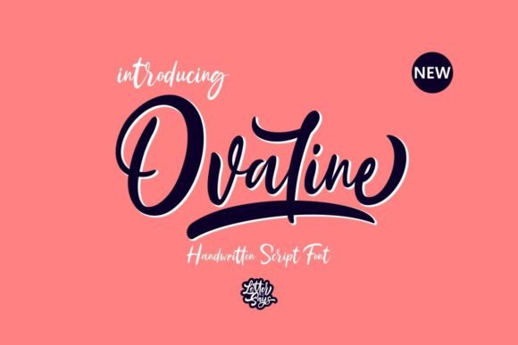 Ovaline Font Review: A Bold Script for Modern Branding