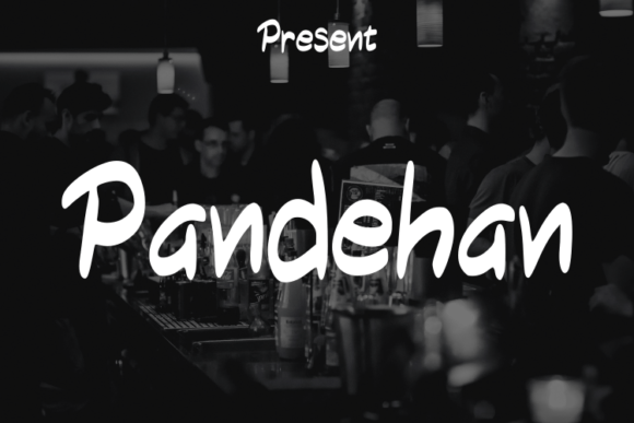 Pandehan Font for Luxurious and Modern Branding