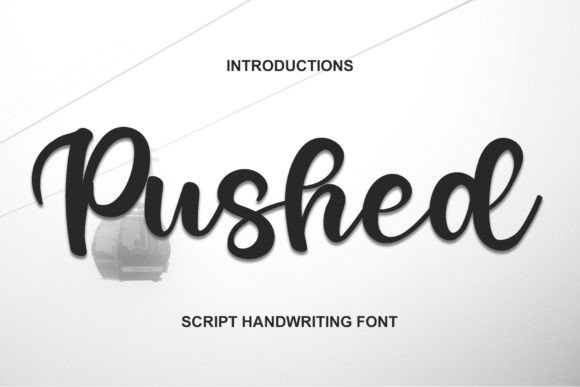 Pushed Font Adds Elegance to Web Design Projects