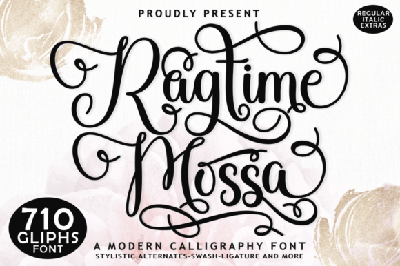 Ragtime Mossa Script Font for Creative Campaigns