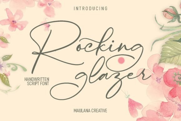Rocking Glazer Font for Web Design and Brand Projects