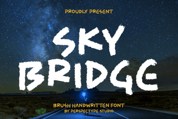 Sky Bridge Font for Modern Editorial Design