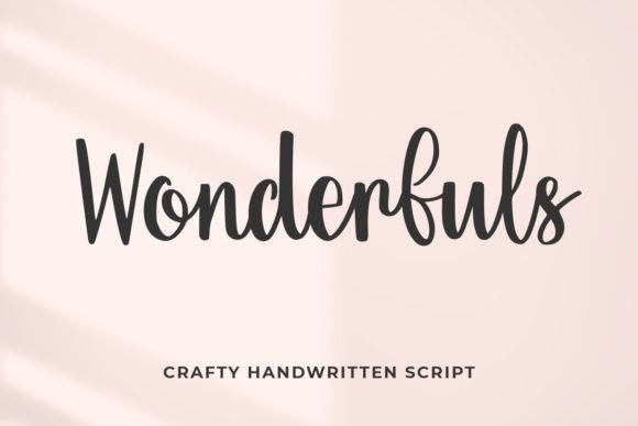 Wonderfuls: A Cursive Font That Elevates Your Brand Messaging